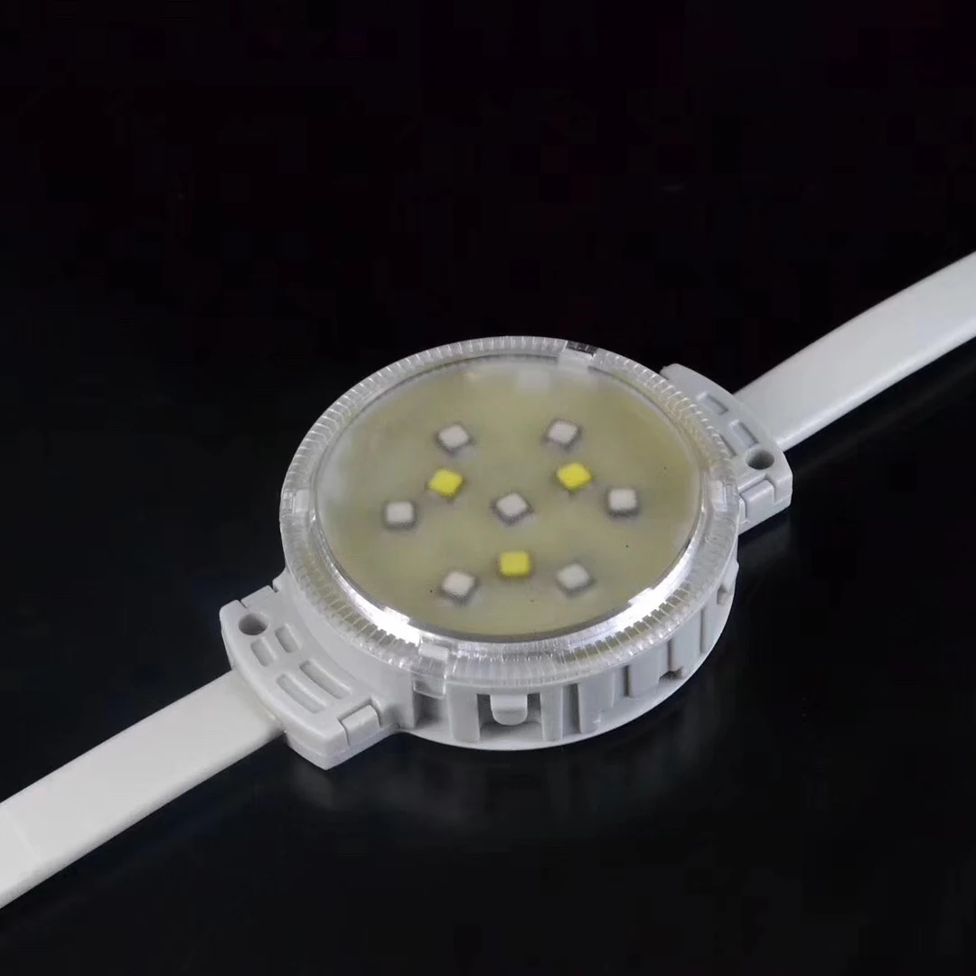 DMX512 8206IC адресуемый программируемый диаметр 30 мм 12 В 0,75 Вт RGB светодиодный пиксельный модуль точечный светильник