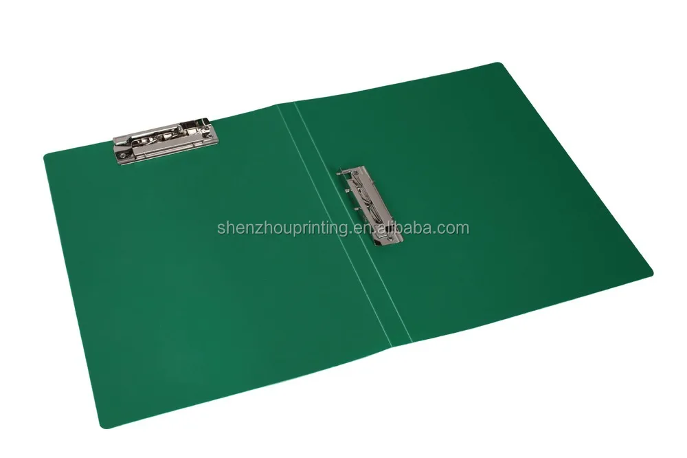 
new design PP plastic file folder/metal ring binder with booster 