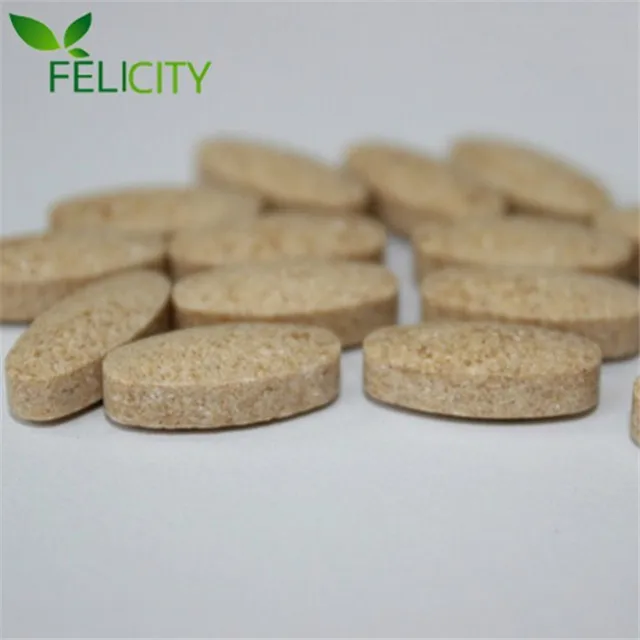 600mg health care product Dietary Fiber Tablets for promote digestion