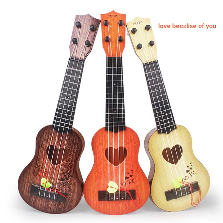 Wholesale ukulele four string early education music toys strings for ukulele toy with music