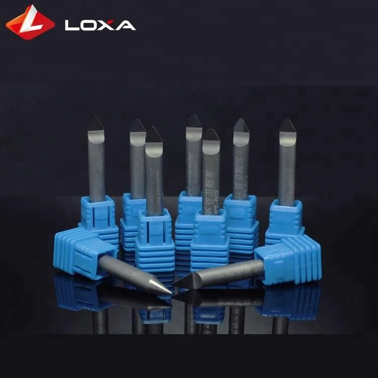 Diamond Tip Sharp Stone Engraving Tool Cutter Granite Marble Carving CNC Tools