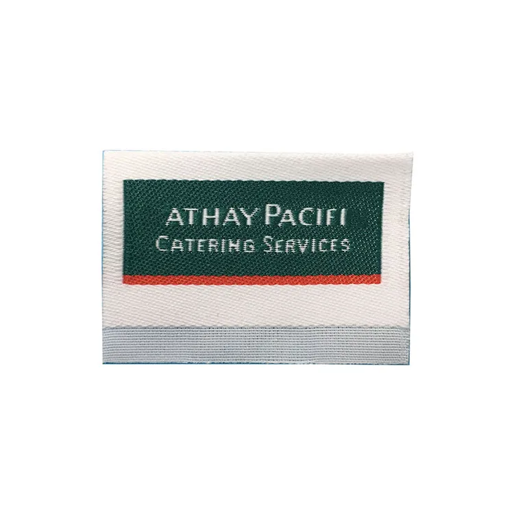 
Custom Sewing Garment Labels Clothing Tags And Clothing Labels Center Fold Woven Label for Clothes 