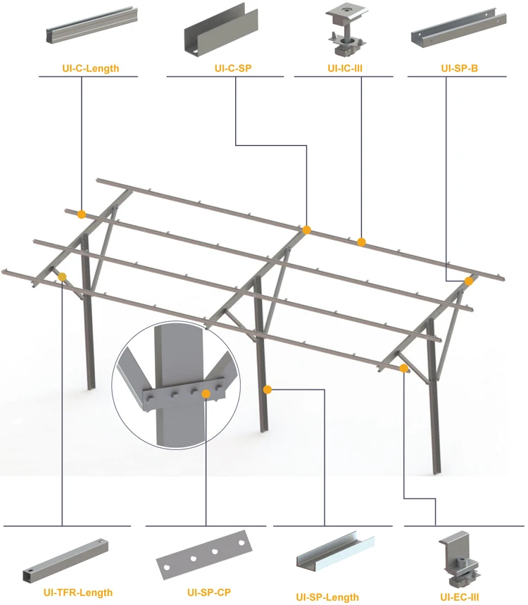 single pole structure