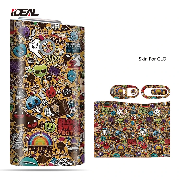 
For IQOS Sticker, for Glo Sticks Full Cover Protector Skin, 3M Sticker Skin for iQOS cases 