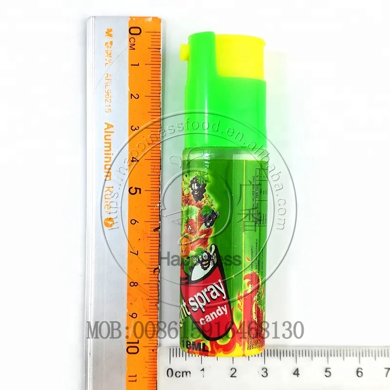 ben 10 lighter shaped sour liquid spray candy