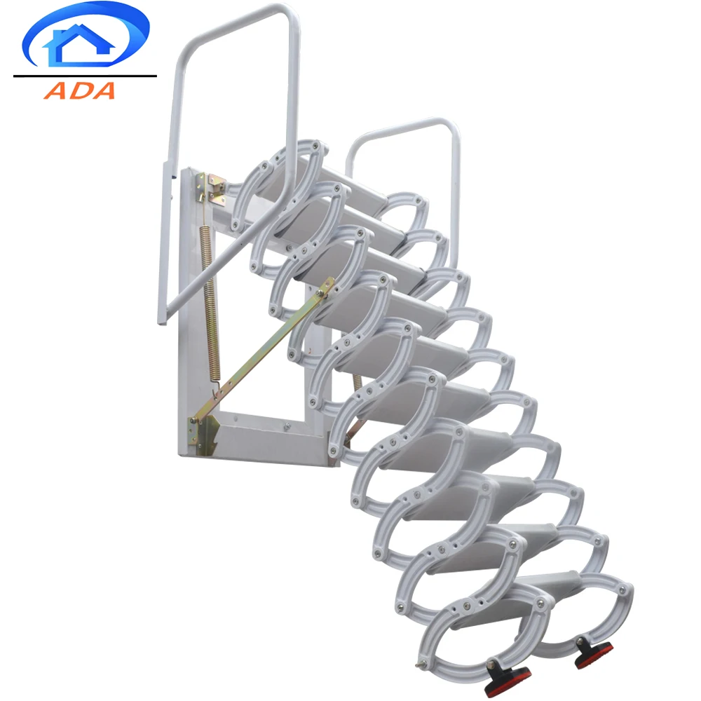 Outdoor Titanium Magnesium Alloy Telescopic Ladders