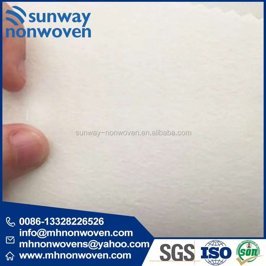 non woven fabric buckram for garment interlining 1050HF