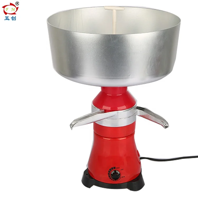 Electric milk cream water separator machine