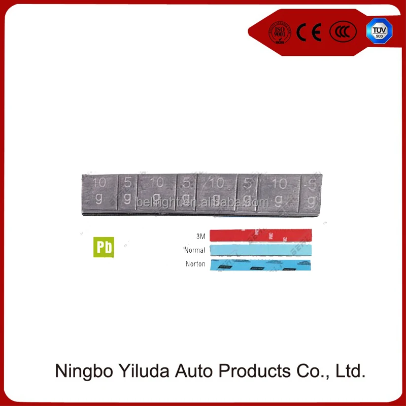 BellRight 60g 8PCS Pb Adhesive Wheel Weight