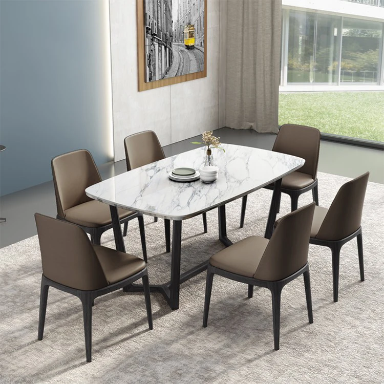 White Quartz Stone Top Dining Tables For Sale