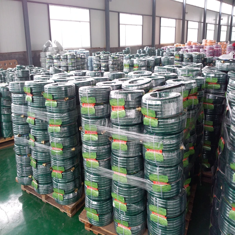 top sale flexible fiber nylon reinforced braided pvc water garden hose pipe