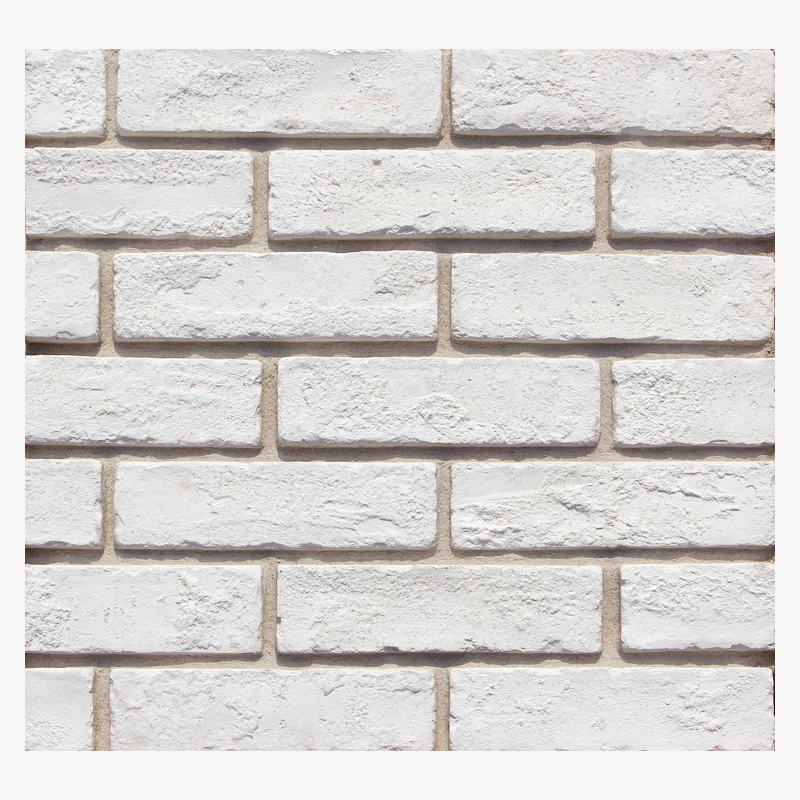 GB-L01 pure white faux cultural stone brick