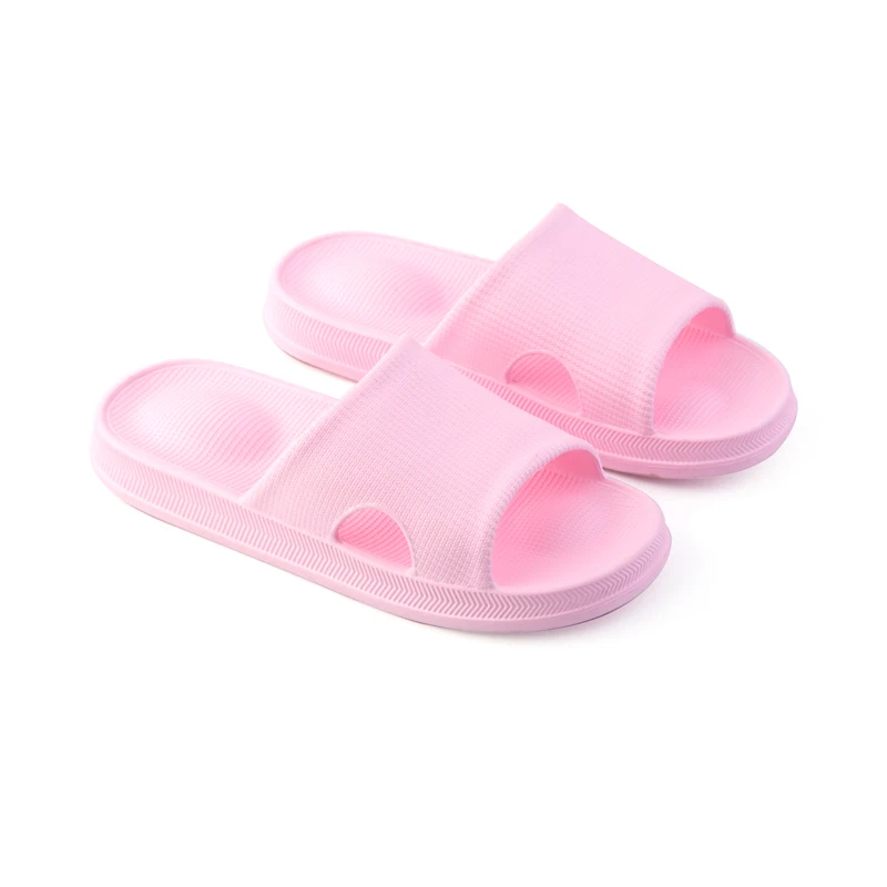 Fashionable and simple bathroom slipper female household outdoor EVA antiskid soft sole couple men shoes