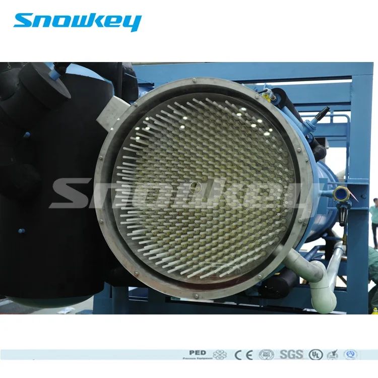 Snowkey Tube Ice Making Machine for 10Ton/Day