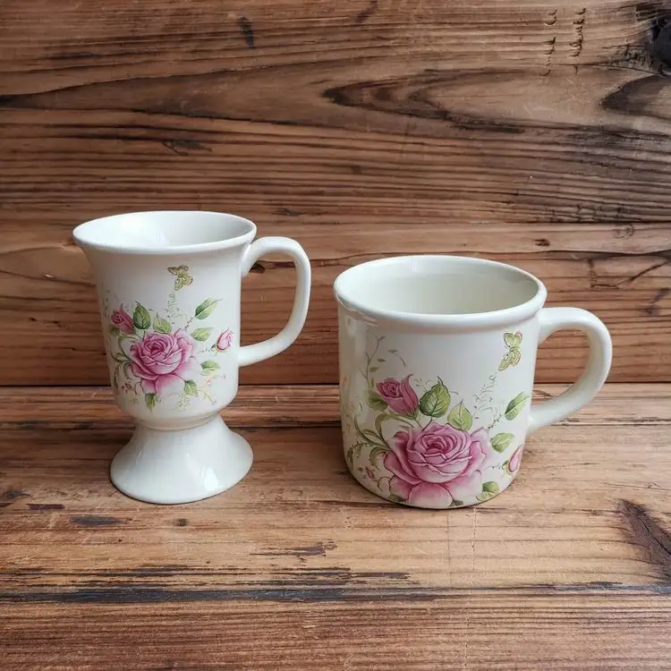 
Wholesale hot sell sublimation porcelain bulk print ceramic travel mug for souvenir 