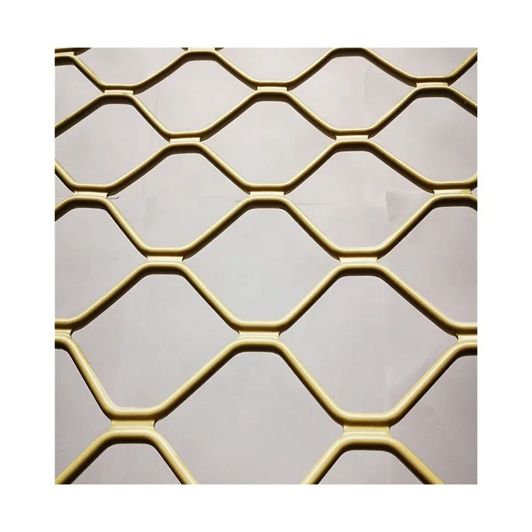 
High Quality Powder Coating 6M Length Aluminum Alloy amplimesh Fence Mesh 