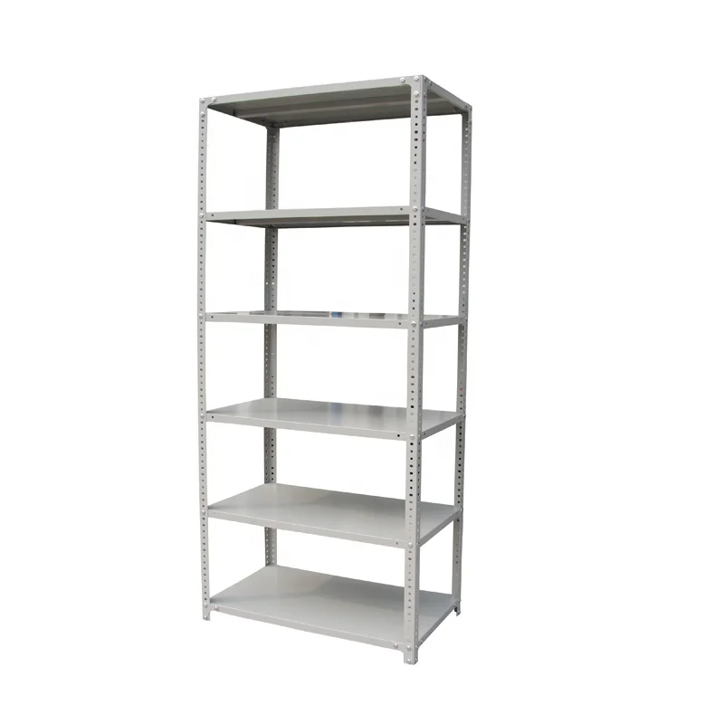 Supermarket Shelf Rack Single Sided Gondola Rack Supermarket Display Racks with Screw