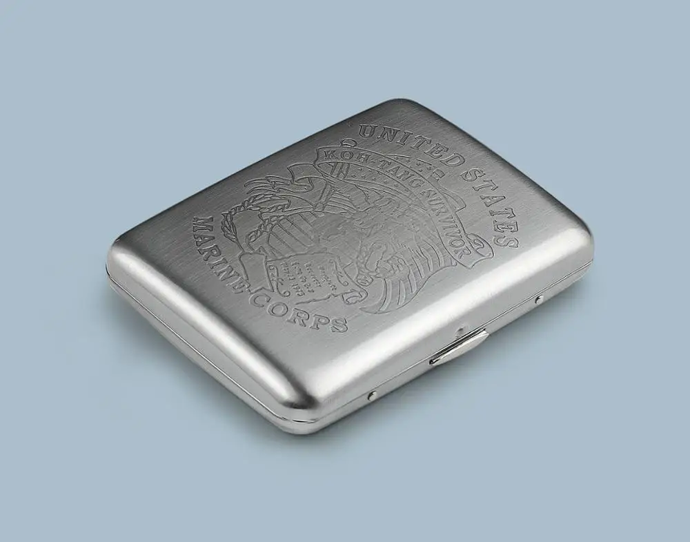 luxury elegance Metal Cigarette Case 16 PCS great gift