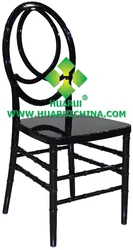 Transparent Clear Crystal PC  Plastic  Wood Chiavari Wedding   Phoenix Chair