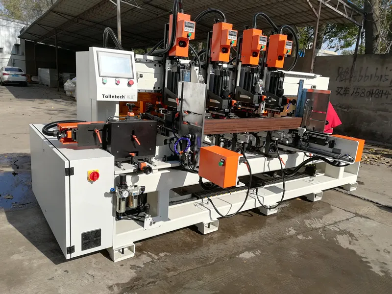 
high speed four sides automatic multi drilling machine for wood bed 