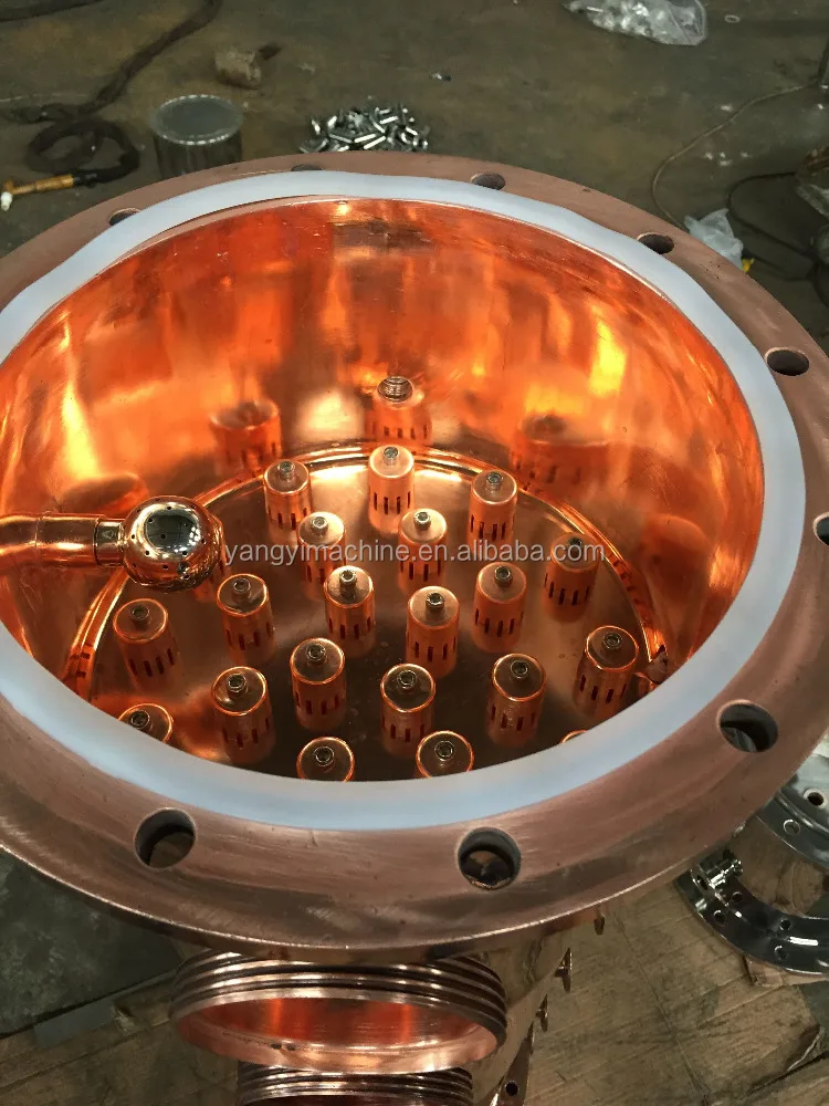 Copper Moonshine Still Distillation Column