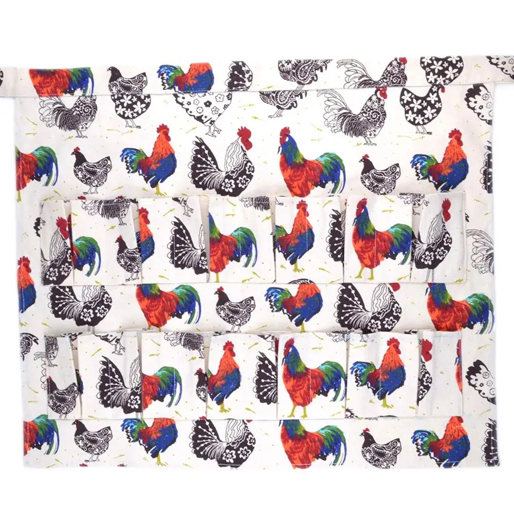 YA SHINE Eggs Collecting Apron Customized Printing Design Holding Apron for Chicken Hense Duck Goose Eggs ( IN STOCK)