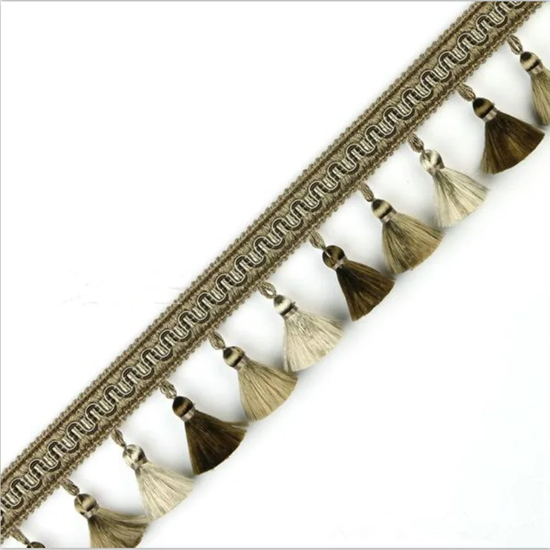 Home Textile,Curtain,Garment,Decorative Use and Tassel Type beaded curtain fringe