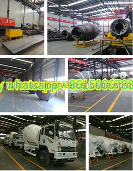 Factory Supply! Small portable concrete mixer truck4m3 5m3 6cubic meters truck mixer
