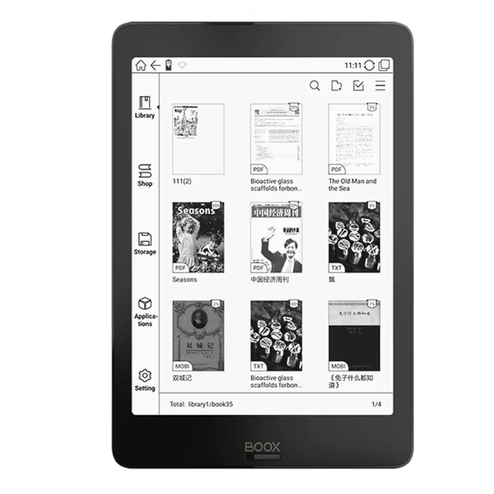 Электронная книга Boox Nova 7 8 дюйма дюймов электронная планшет чернильная для продажи