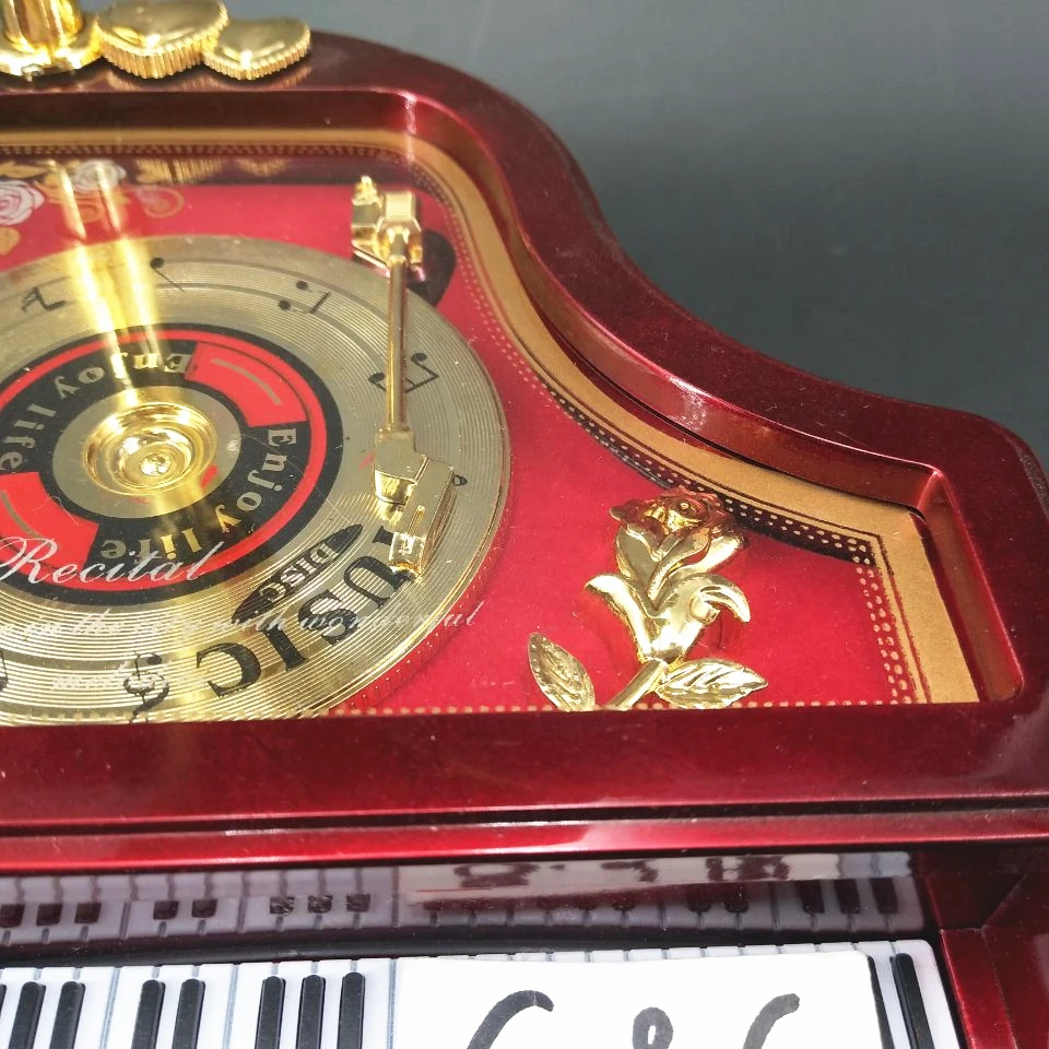 18-note Plastic Mini Gramophone Music Box