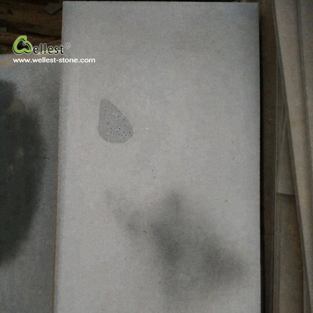 
hainan volcanic lava stone tile for floor covering and wall cladding 