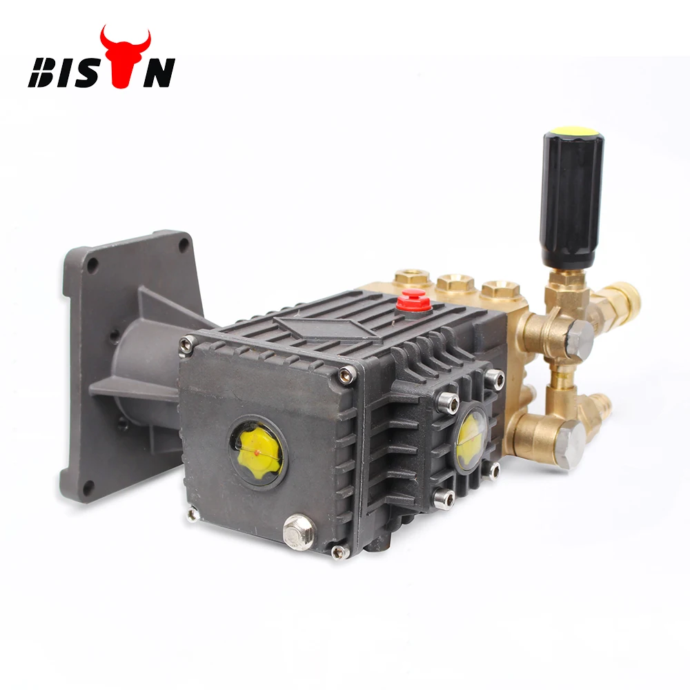 BISON PG250 3400rmp car washer gasoline high pressure plunger pump