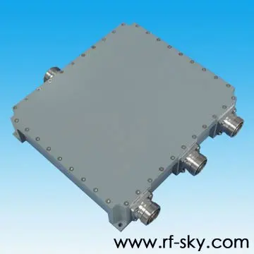 low loss pim 1 NF antenna 746-880MHz CDMA GSM LTD four way launch passive catv channel rf combiner