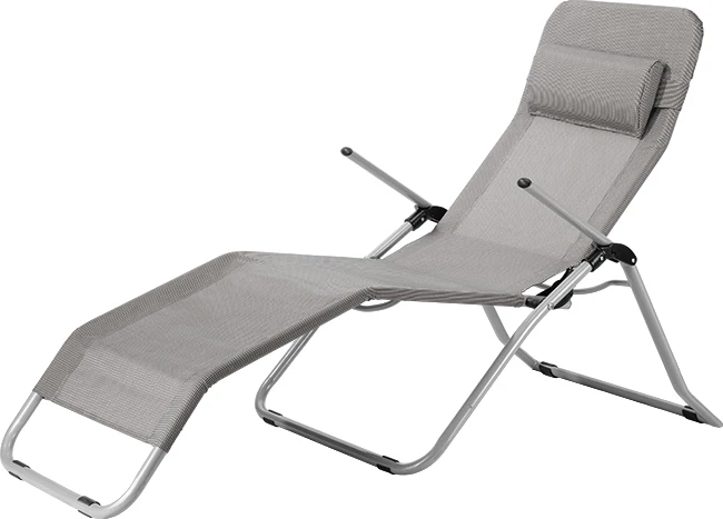 
Foldable swing recliner chair with steel frame garden chair 
