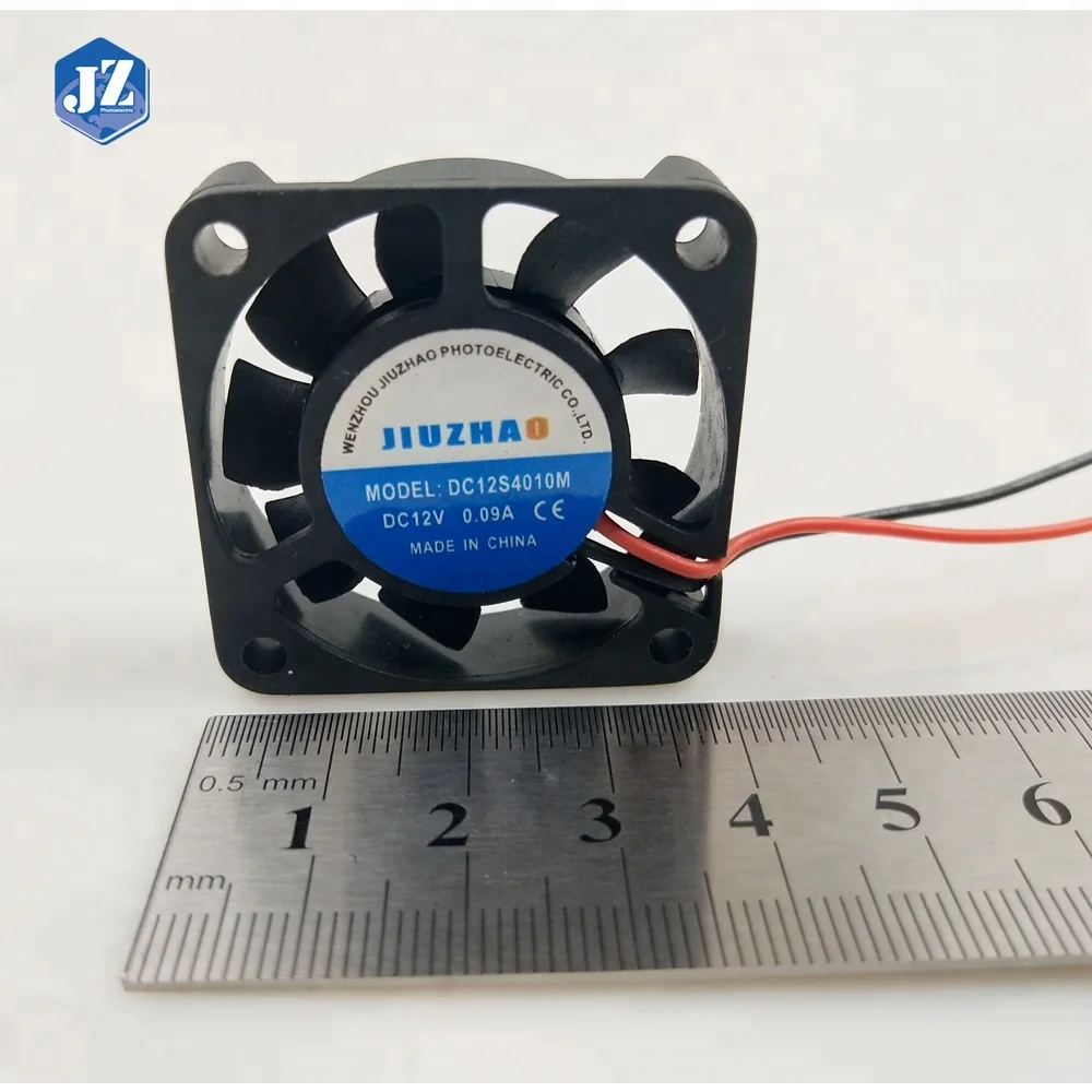 Top Sales 40mm 40x40x10 4010 Mini DC Brushless Computer CPU Cooling Fan 5v 12v Micro 4cm Electronic Motor 40mm DC Fan