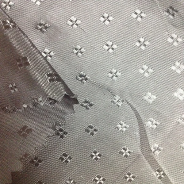 Cat Paw Pattern Dobby Polyester Taffeta Lining Fabric