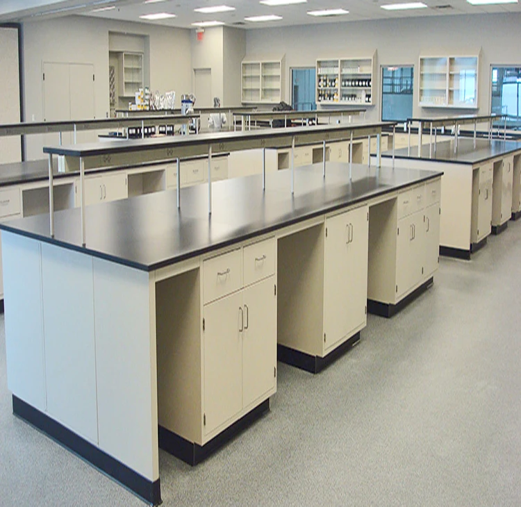 School Kids Science Experiment, Modern Classroom Furniture Chemical Lab Testing Table