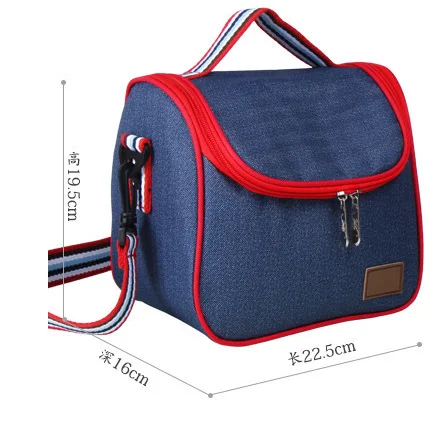 
6 Pack Fitness Meal Prep Bag Box,Neoprene Insulated Lunch Bag,Meal Management Bag 