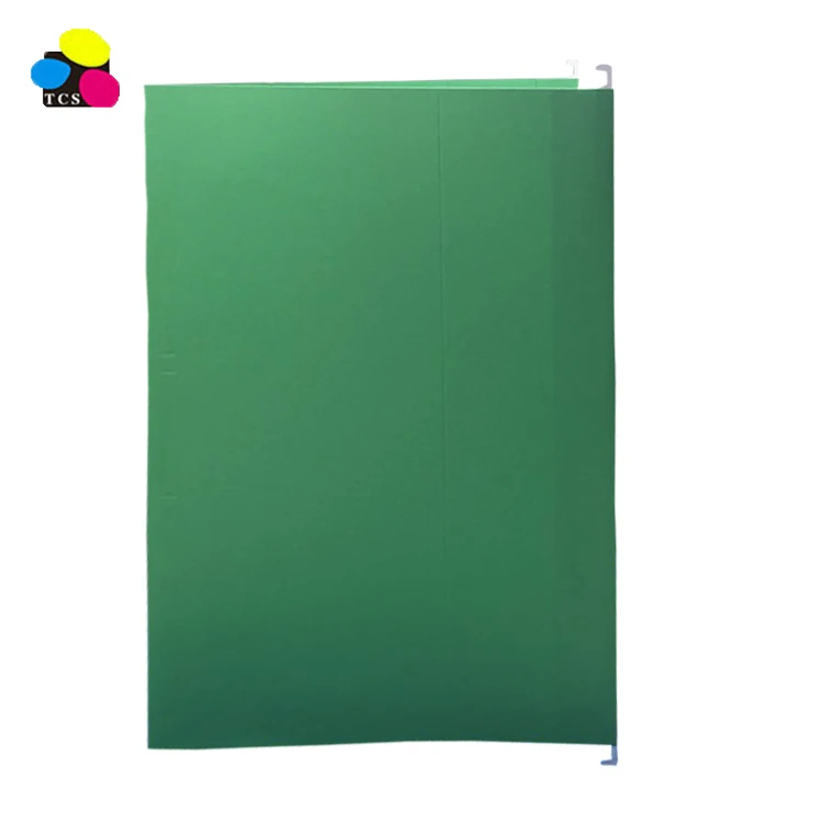 Plastic Tabs and Blank Inserts in 25pcs/box Light Green Paper Suspension File Folders