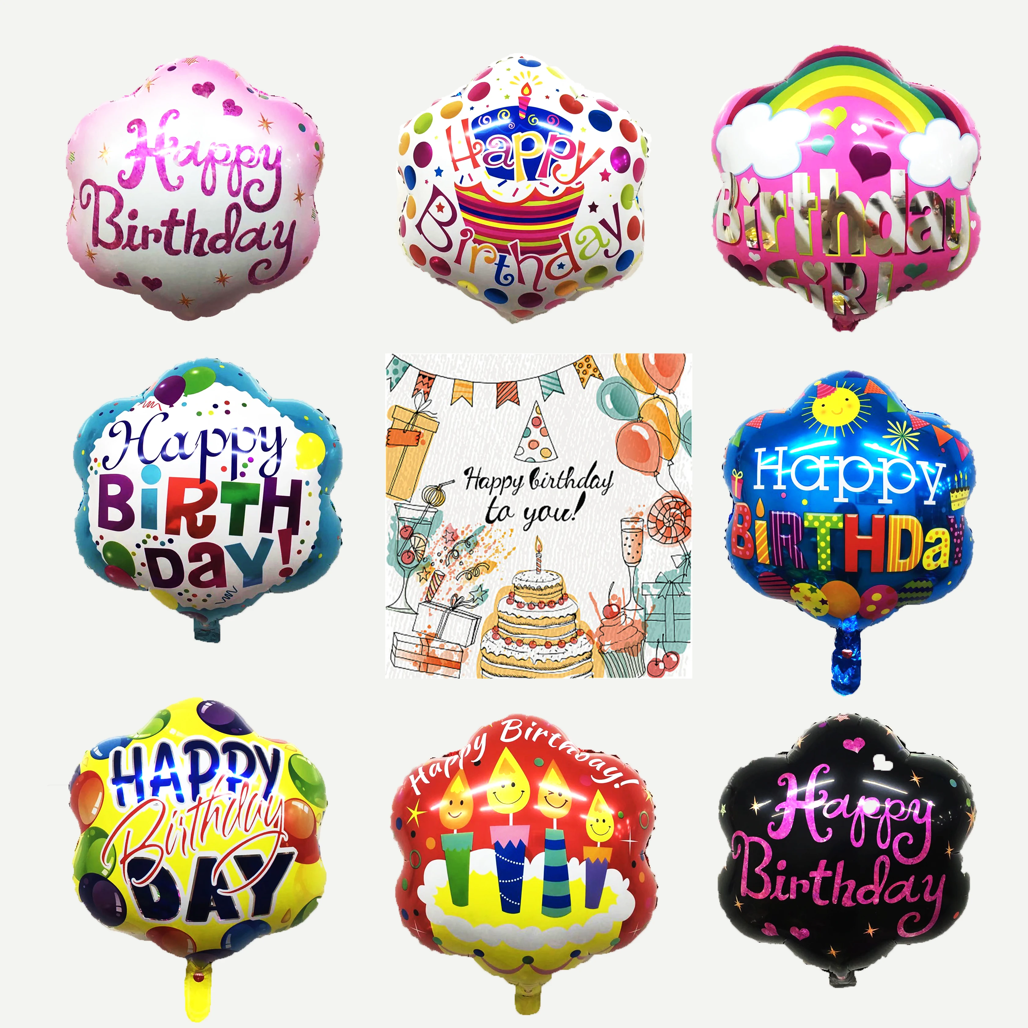China Best quality China inflatable foil balloon of clown for party decoration