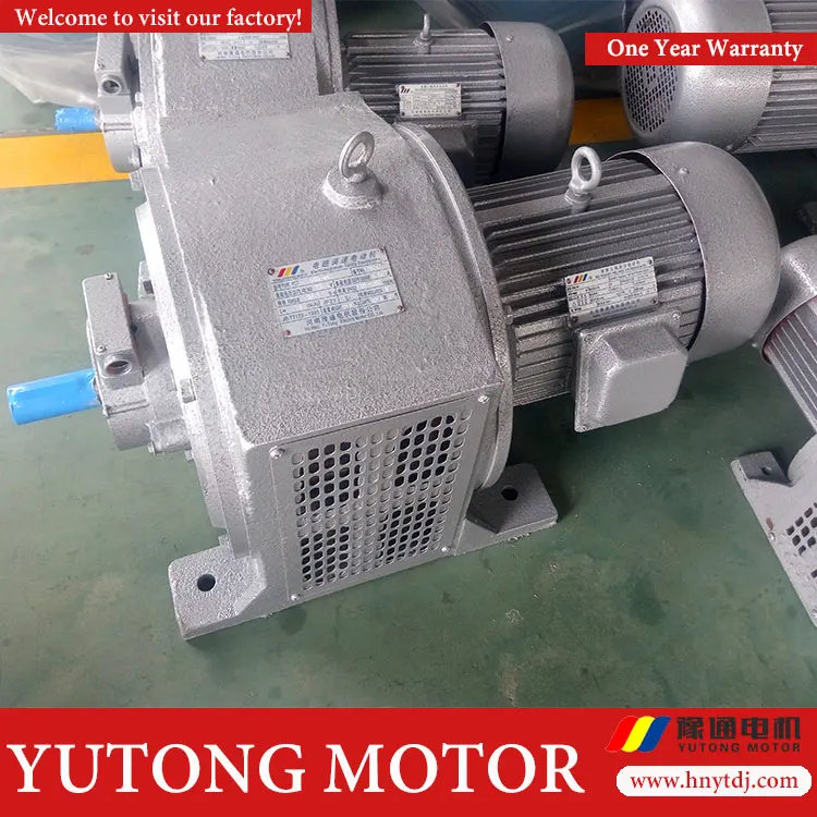 YCT speed changing electromagnetic industrial clutch motor