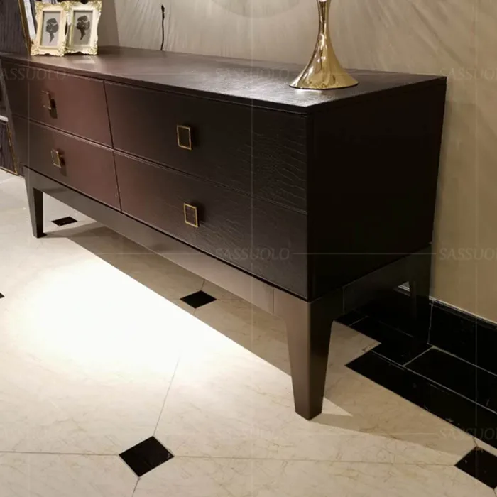 Sassuolo italian post modern chest of drawers storage cabinet living room cabinet