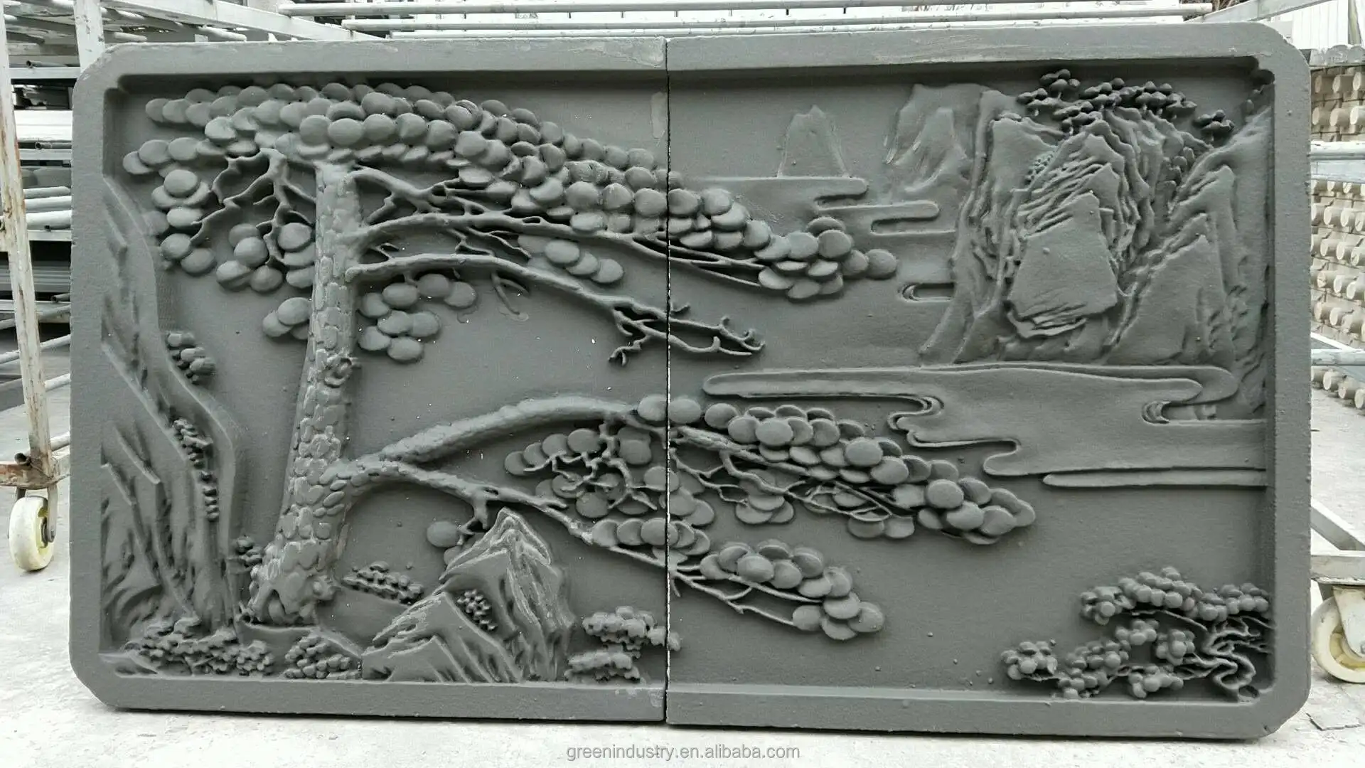 High Density Elegant Style  Foam Wall Relief Sculpture Production and sale of source manufacturers