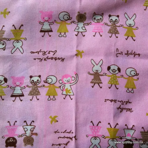 China factory cotton fabric flannel baby fabric