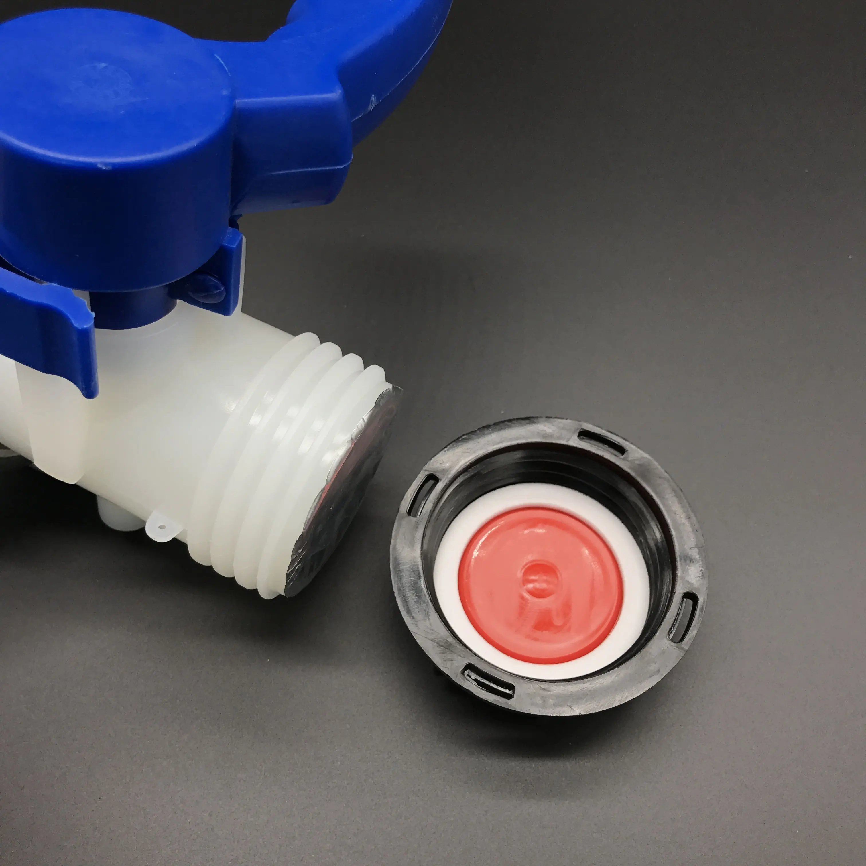 
2021 HOT SALE high quality DN40(62mm) or DN50(75mm) butterfly valve for IBC tank IBC container 