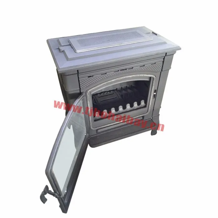 
150mm chimney diameter cast iron burning wood stove 