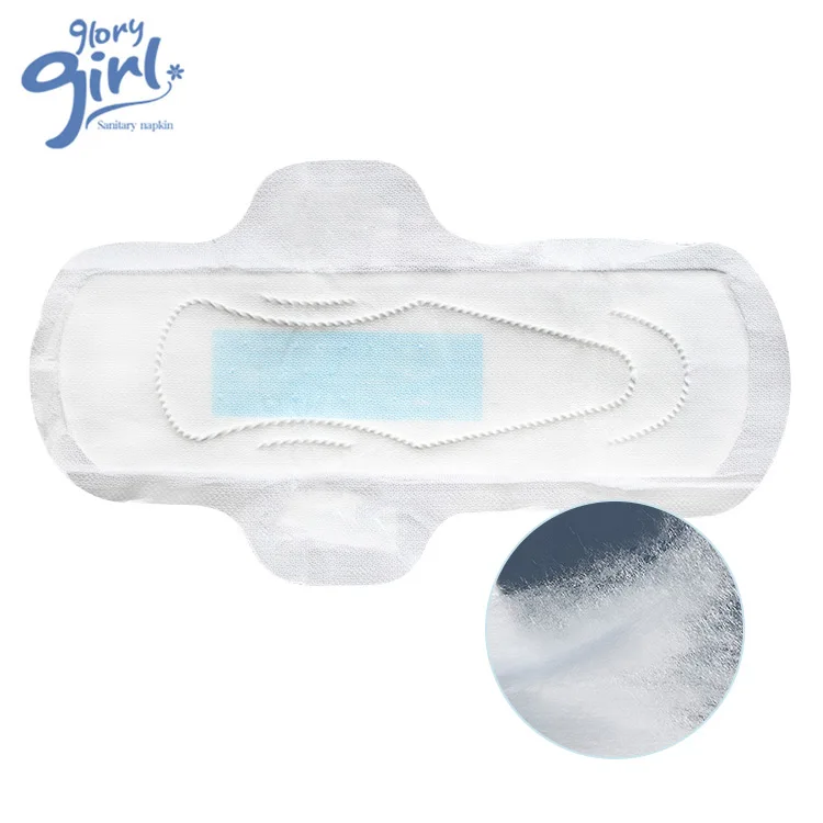 Best Selling High Quality Cheap Non Woven Fabric Sanitary Napkin 280mm Disposable Cotton Lady Pad