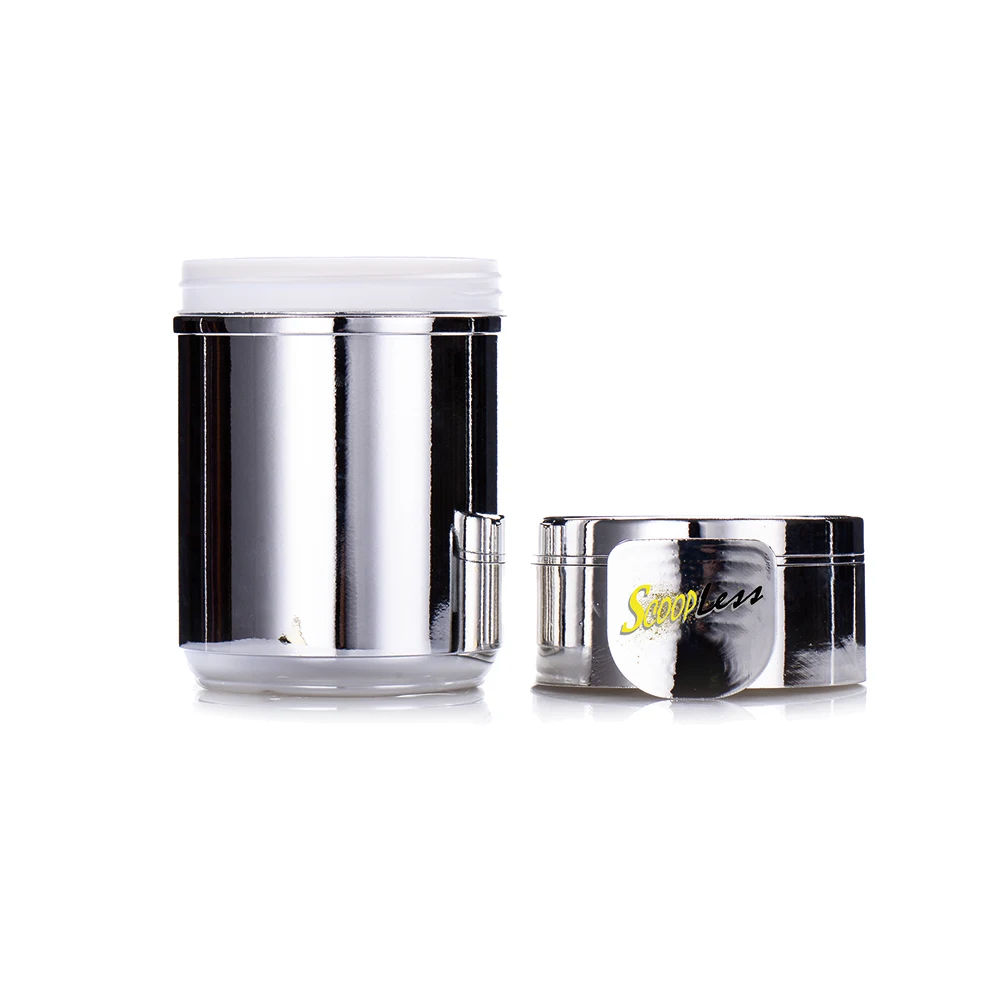 Wholesale China Manufacturer Smart Scoop HDPE Empty Custom Protein Powder Spoonless Container