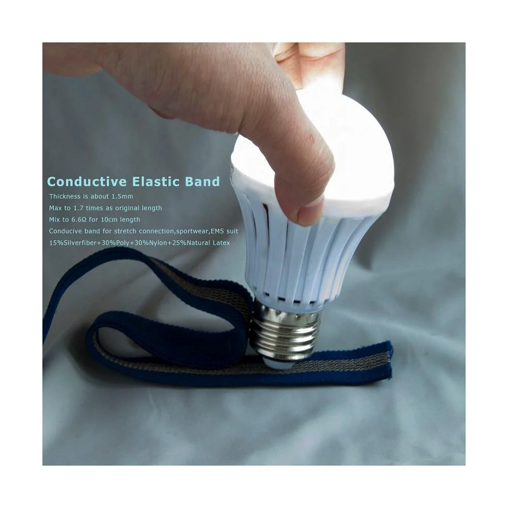 Лента и ремешок ESD с проводящей серебряной нитью для электронной индукции спортивная лента
