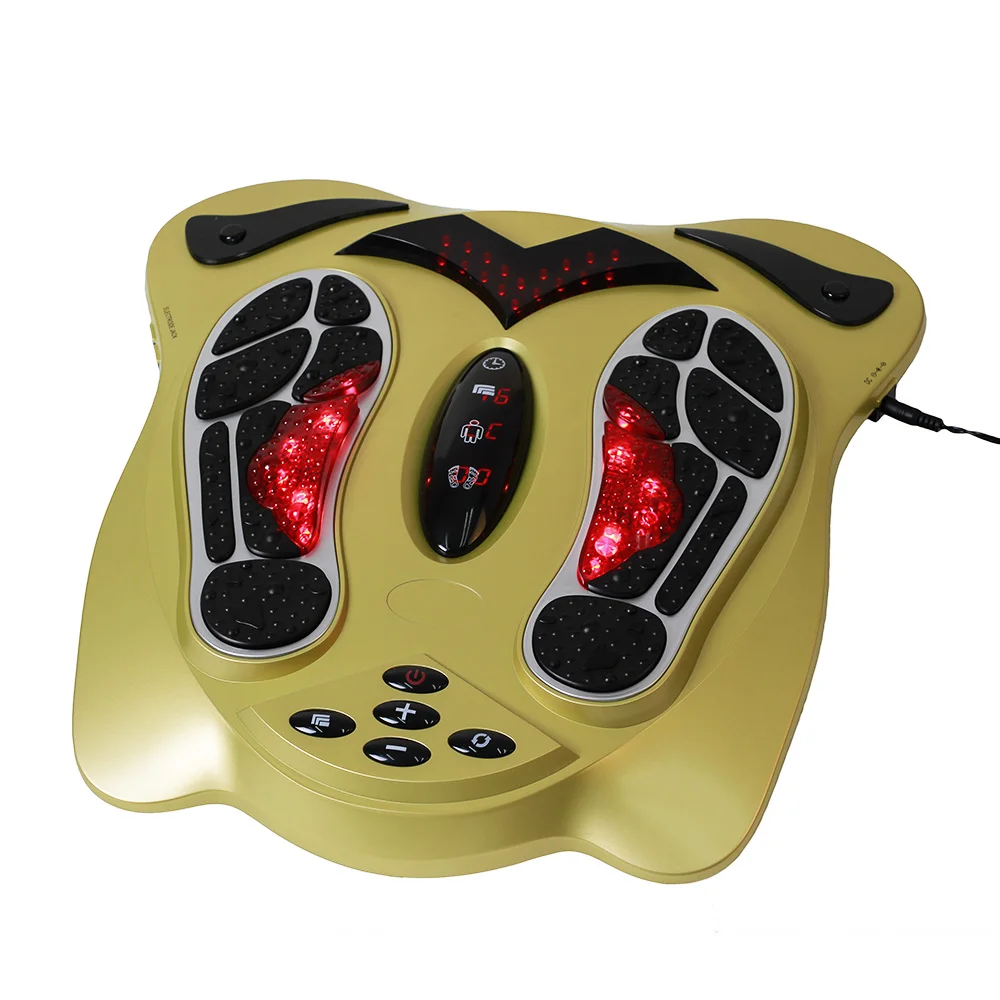 Electric acupuncture leg and foot massage device for blood circulation